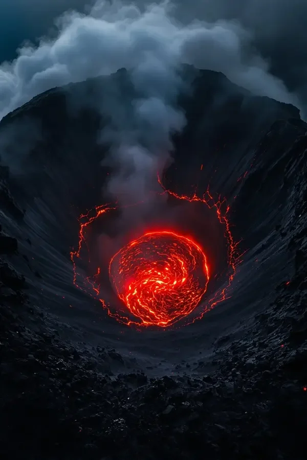 火山之息 - 纪录片海报，2025年冰岛出品